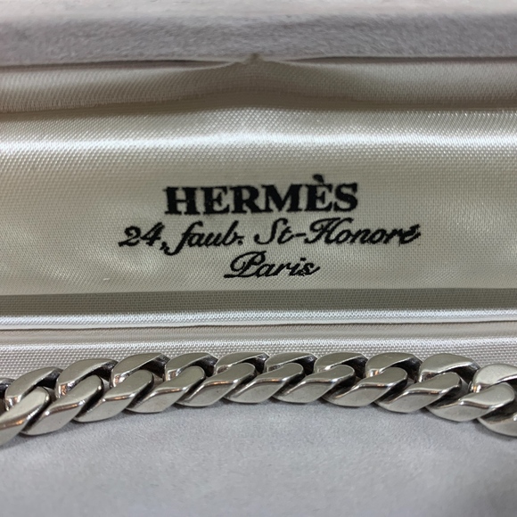 Hermes Sterling Silver Bracelet - Picture 2 of 4